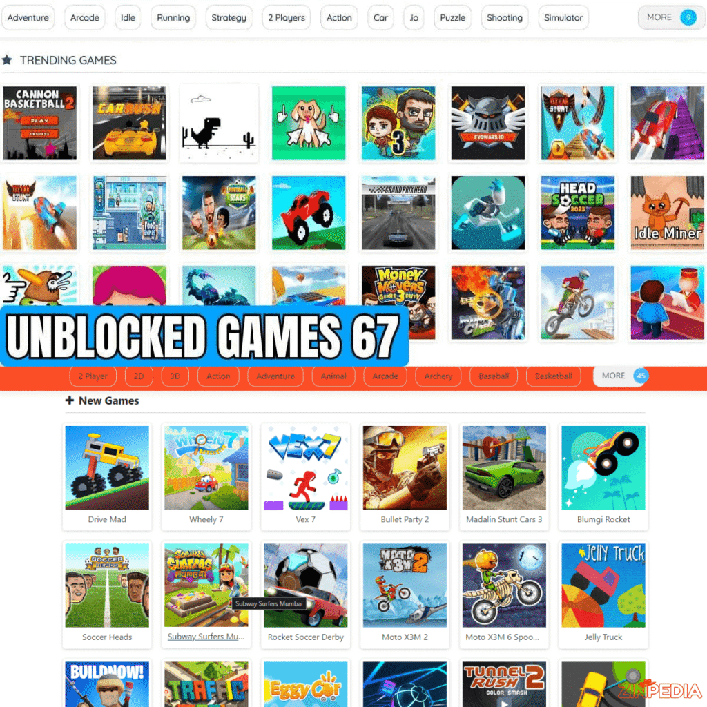 unblocked games 67
