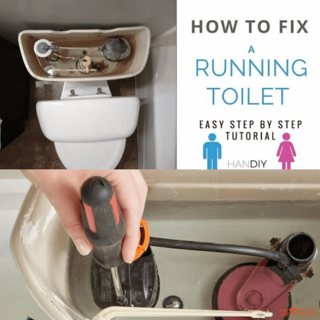 how to fix a running toilet