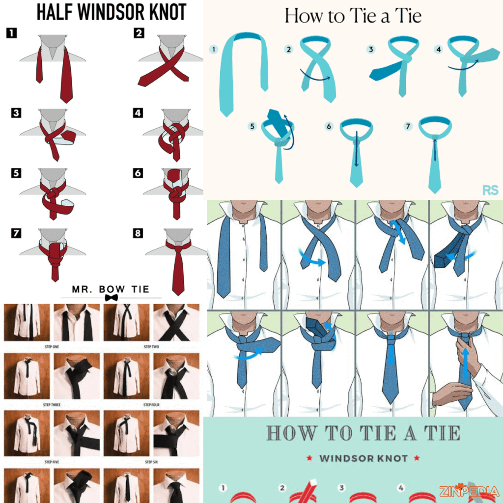 how to tie a tie