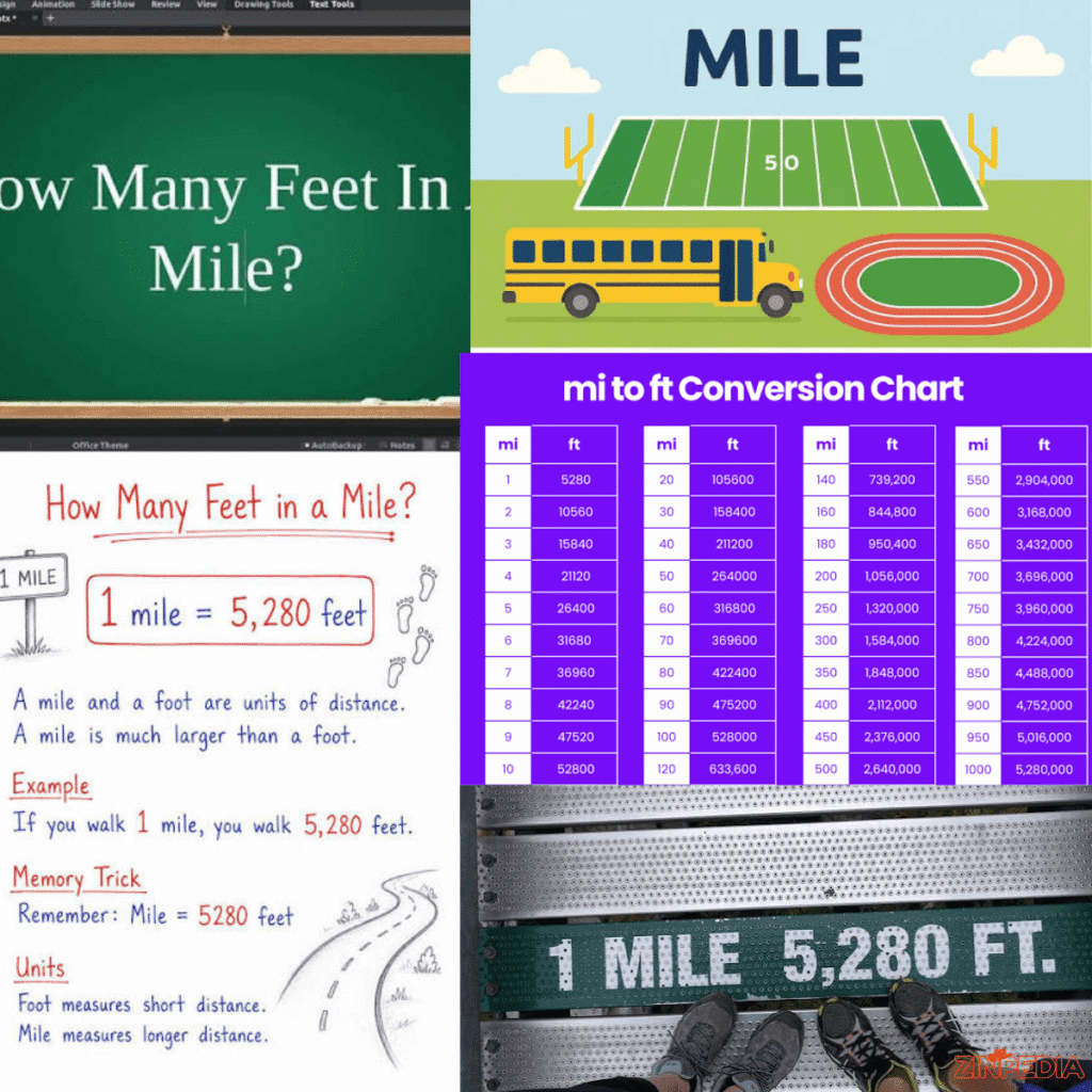 How Many Feet in a Mile? Exact Answer, Formula, and Easy Conversions
