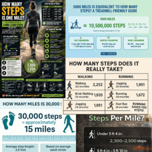 how many steps in a mile